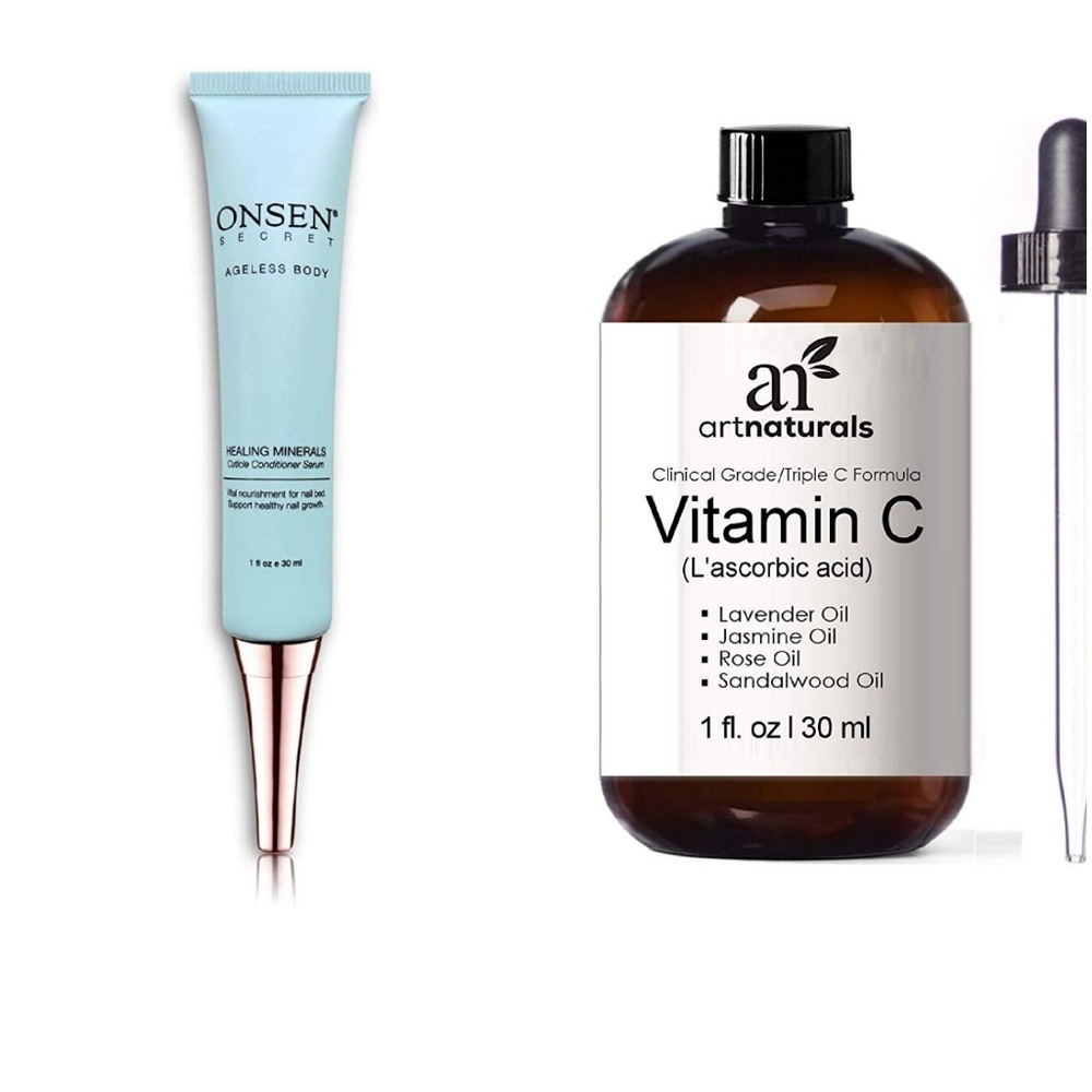 2 ITEMS - VITAMIN C & CUTICLE CONDITIONER SERUM